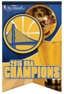 Golden State Warriors 2015 NBA CHAMPIONS Premium Felt