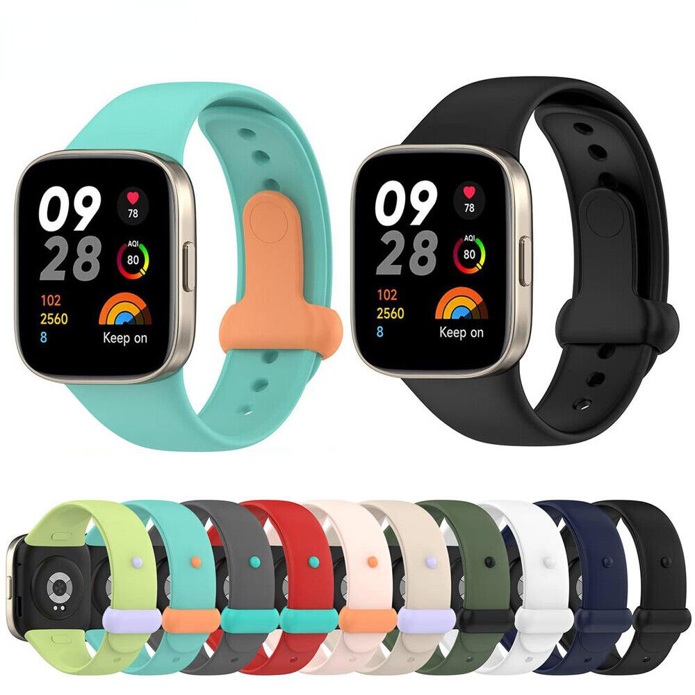 Silicone Strap For XiaoMi Redmi Watch 3 Mi Watch Lite 3