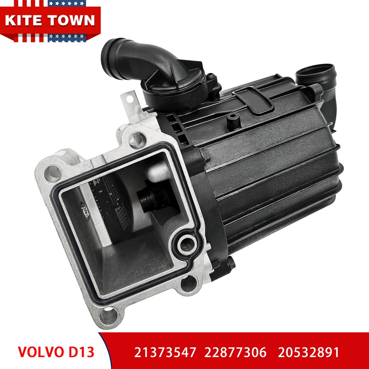 GELUOXI For Volvo D13 Crankcase Ventilation Separator 21373547 22877306 With Gasket 20532891 - View #4