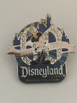 Disney Trading Pins 109196 DLR - Diamond Celebration Event - 60th - Mickey Mouse