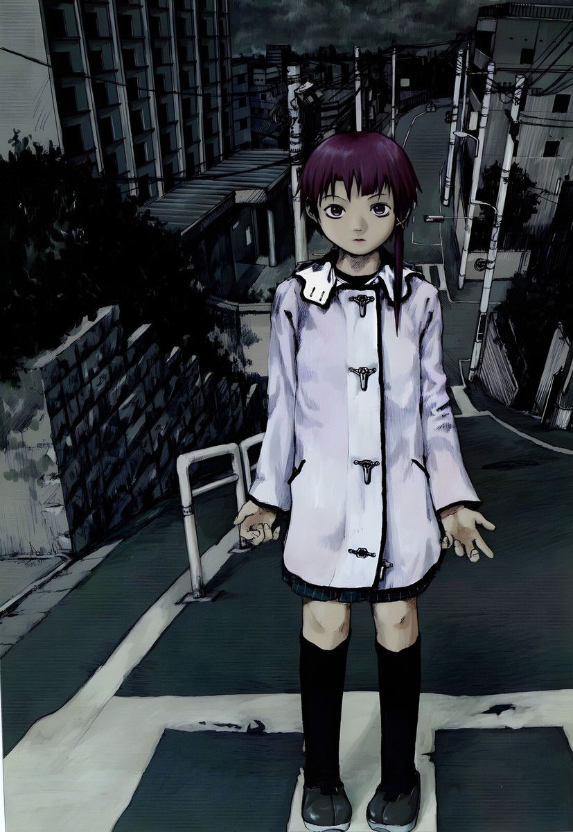 Serial Experiments Lain Poster Yoshitoshi ABe Official