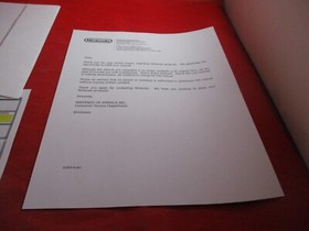 Final Fantasy I NES Nintendo of America OFFICIAL Mail Order World Map/Chart Copy