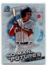 2021 Bowman Chrome #FMF-15 Blaze Jordan 40-Man Futures Red Sox