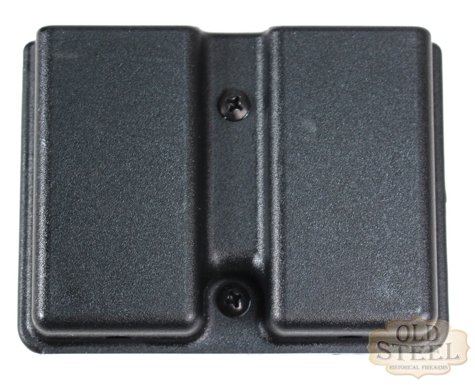 Uncle Mikes Double Magazine Carrier - Kydex, Black, Single Stack-image