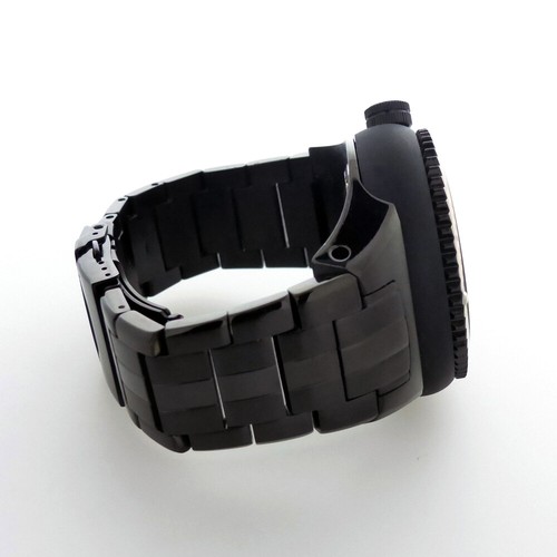 Swiss Legend Neptune Black/Steel 52mm Men's Watch SL-21819P-BB-11-GA - Picture 3 of 5