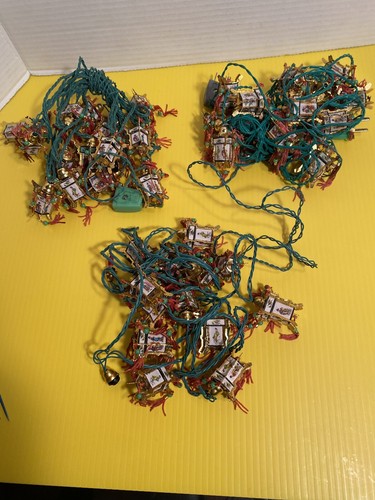 Vintage Chinese Palace Mini Lantern Ornament String Light Covers - 3 Strings