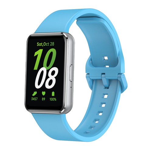 for Samsung Galaxy Fit 3 Watch Bands Soft Silicone Replacement Strap Adjustable - Picture 14 of 26
