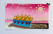 LEO NISI - "Nearby" - Material Screen Print 10x15 cm