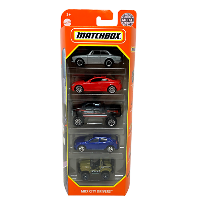 Matchbox 2020 MBX City Drivers 5-Pack 1:64 Diecast | eBay
