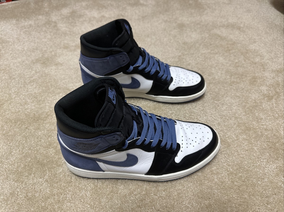 Nike Air Jordan 1 Retro High OG Blue Moon (555088-115) Size Nike Air Jordan 1 Retro High OG Blue Moon (555088-115) Size
