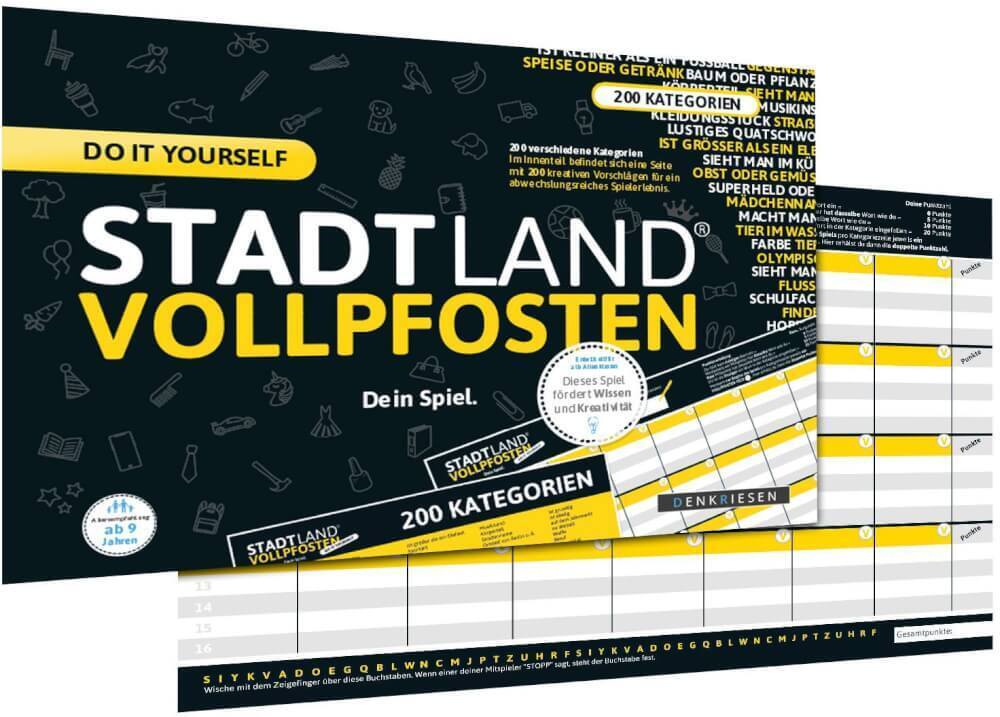 Thumbnail - Stadt Land Vollpfosten - Do It Yourself-edition (dina4-format)