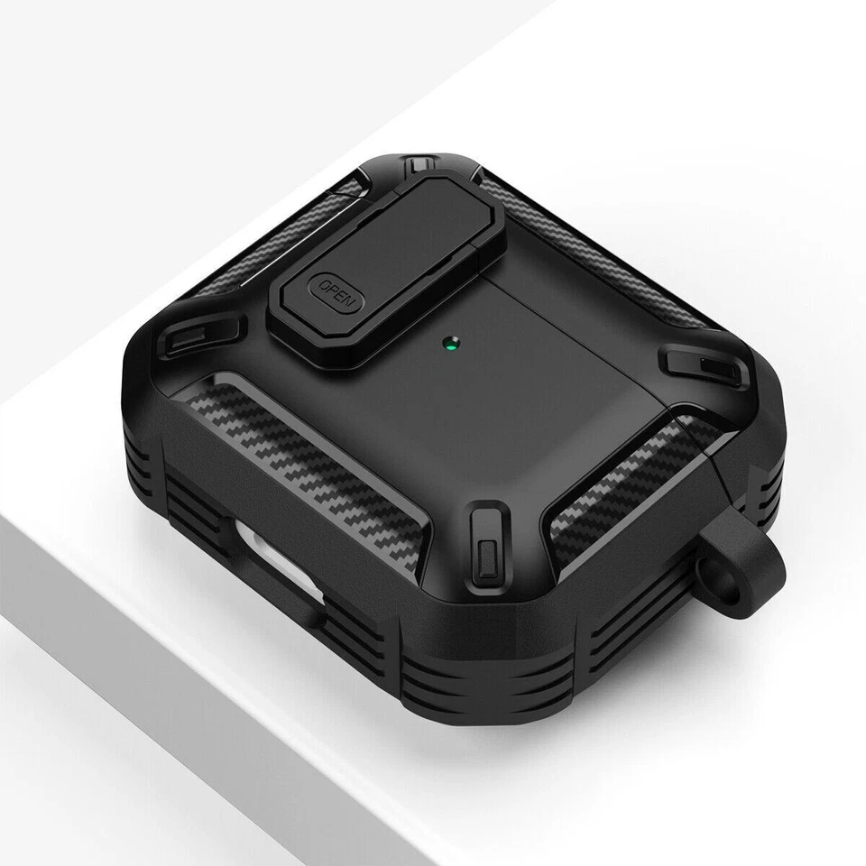 Apple AirPods Pro 3 4 Case Armor Earphone Heavy Duty Shockproof Protective Cover - image 4 of 4