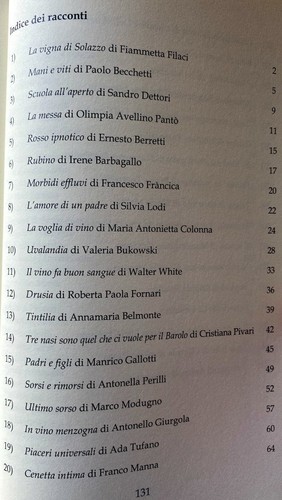 M. L. CLODOVEO, M. A. COLONNA IN VINO VERITAS RACCONTI DI UN VIAGGIO DIVINO 2016 - Picture 11 of 12