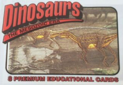 Dinosaurs The Mesozoic Era - Singles - 1993 Redstone Marketing - You Pick!