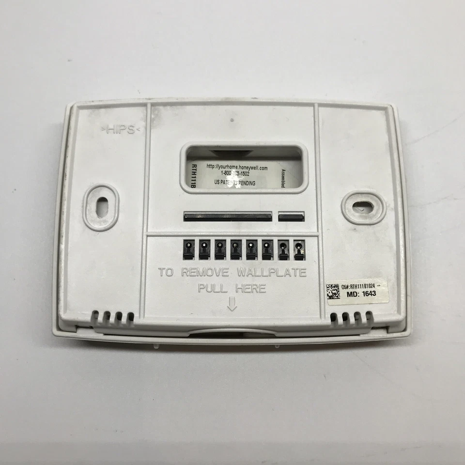 Honeywell Home TH1110E1000 Honeywell E1 PRO Basic Non-Programmable Thermostat - Image 3 of 4