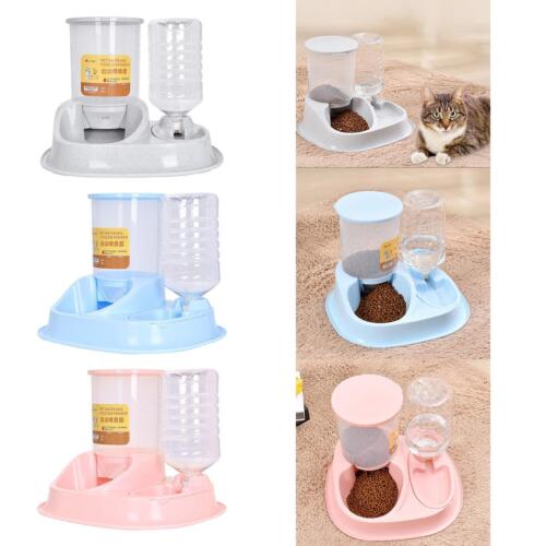 Automatic Feeder Small Medium Large Food Travel Supply Water Cats Pets - Picture 1 of 22