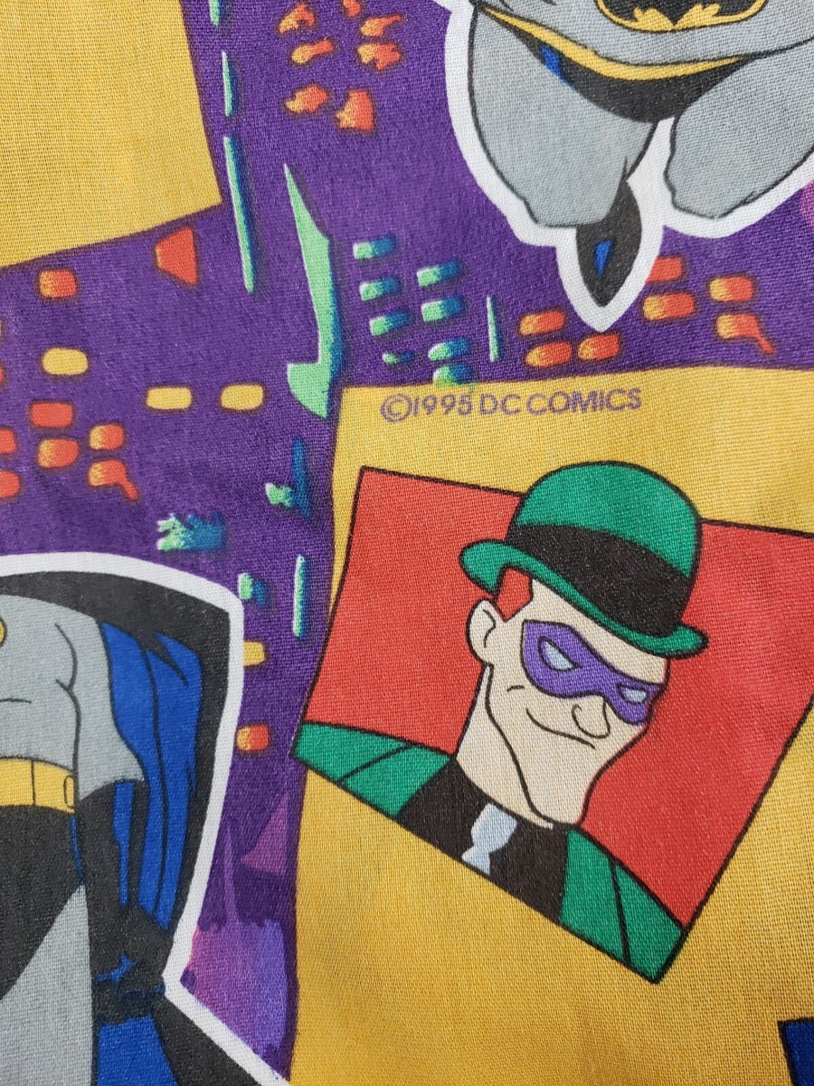 BATMAN,Robin,Twin Top Sheet,Animated Series,90s,Riddler,joker