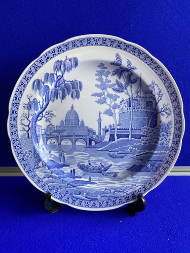 Preloved Spode - Blue Room - Rom 10,5" runder Teller Sammler Keramik - Bild 1 von 3