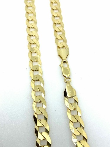 Mens 9ct Gold XP 12mm Curb Chain 24inch Length, Huge Chunky