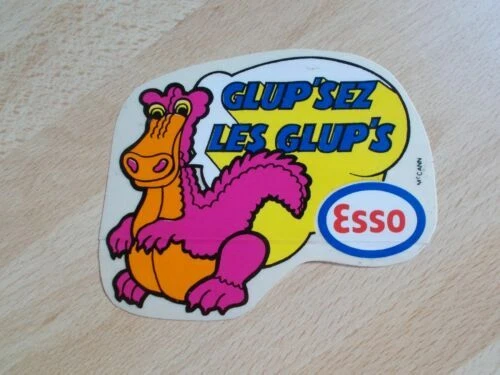 Esso Werbeaufkleber