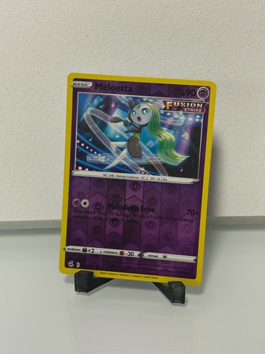 Meloetta 124/264 Fusion Strike Pokemon Rev Reverse Holo