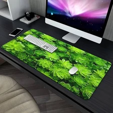40*90cm1pc Succulent plant pattern Printed Pad for Desk, Multi Functional XXL Mo