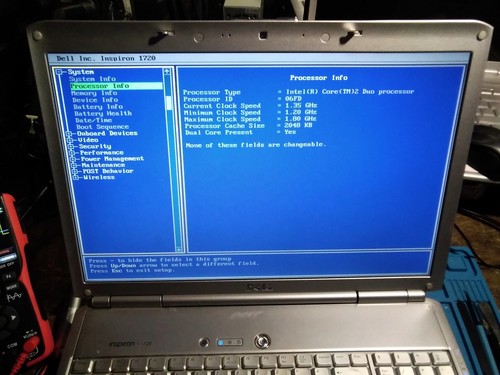 PC Portable Dell Inspiron 1720 de 17 pouces - Photo 5/5
