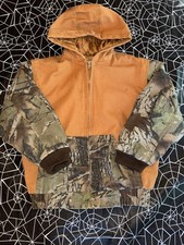Outdoor Habitat Size 7T Camo and Duck Hooded Jacket Full Zip