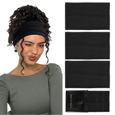 Black Headbands for Women Wide Headbands for Women Non Slip Thick Womens Headban