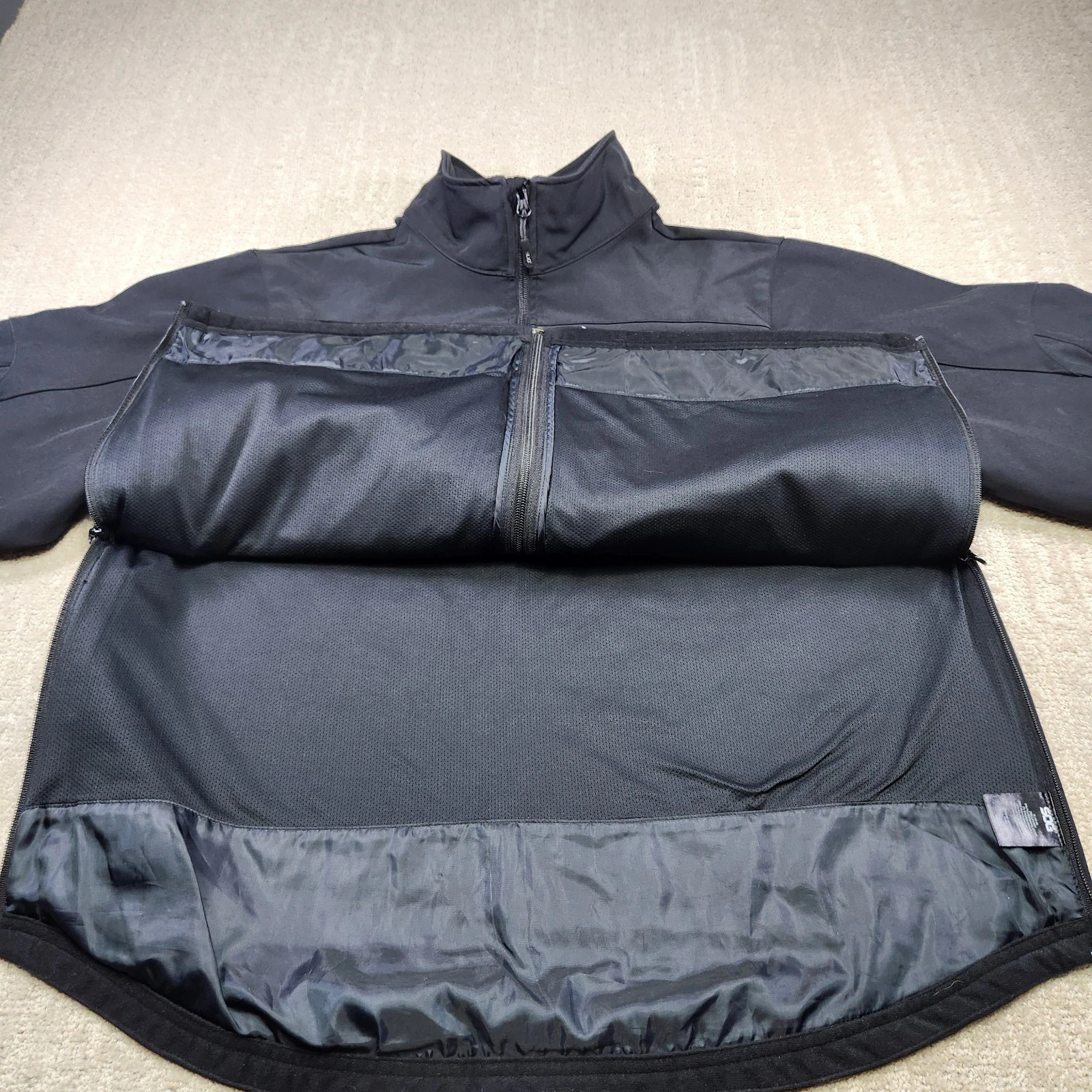 SOG Tactical Softshell Jacket Men XL Quick Draw CCW EDC Black Water Resistant - product detail image 7