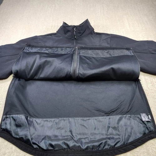 SOG Tactical Softshell Jacket Men XL Quick Draw CCW EDC Black Water Resistant image 7