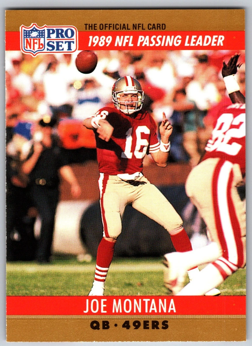 1990 Pro Set Joe Montana #8 for sale | eBay