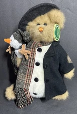 Frosty & Snowbear Snowman Bearington Bear Collection 14” Christmas Set #1345