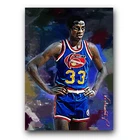 David Thompson #3 Art Card Limited 46/50 Edward Vela Signed (Denver Nuggets)