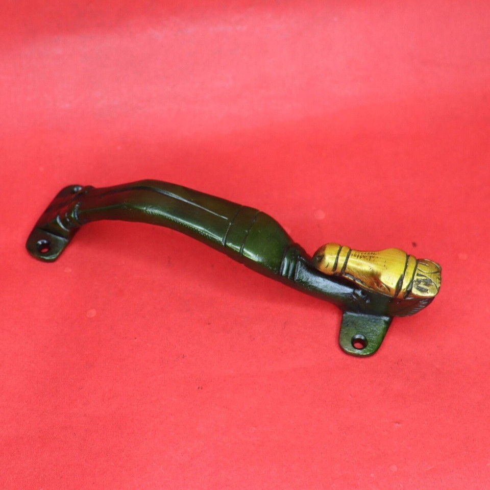 Horse Shape Victorian Style Handcrafted Brass Home Decor Door Pull