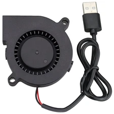 50Mm USB Fan, 50Mm X 15Mm Blower 5V DC Brushless Cooling Fan