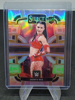 2024 Panini Select WWE Concourse Silver RC Jazmyn Nyx