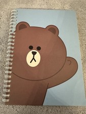 Line Friends Brown Bear Line Store Friends Spiral Notebook