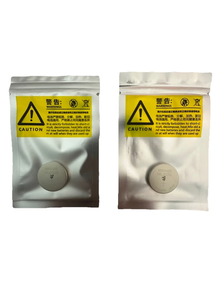 Brand New ML2032 Rechargeable 3V Battery 2-Pack - Image 2 of 2