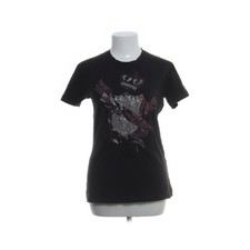 Rerock, T-shirt, Größe: M, Schwarz/Mehrfarbig, Baumwolle/Elasthan, Print #gyu