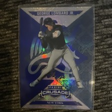 Panini Crusade George Lombard Jr. New York Parallel Baseball Card #12 2025