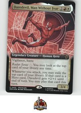 FOIL DAREDEVIL, MAN WITHOUT FEAR (EXTENDED ART) |  PROMOS | MTG | NM/M