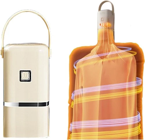 Portable Clothes Dryer, Foldable Dryer Machine Travel Mini Laundry Dryers .