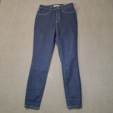 Wild Fable Size 4 High-Rise Skinny Jeans Dark Denim Wash Women's New