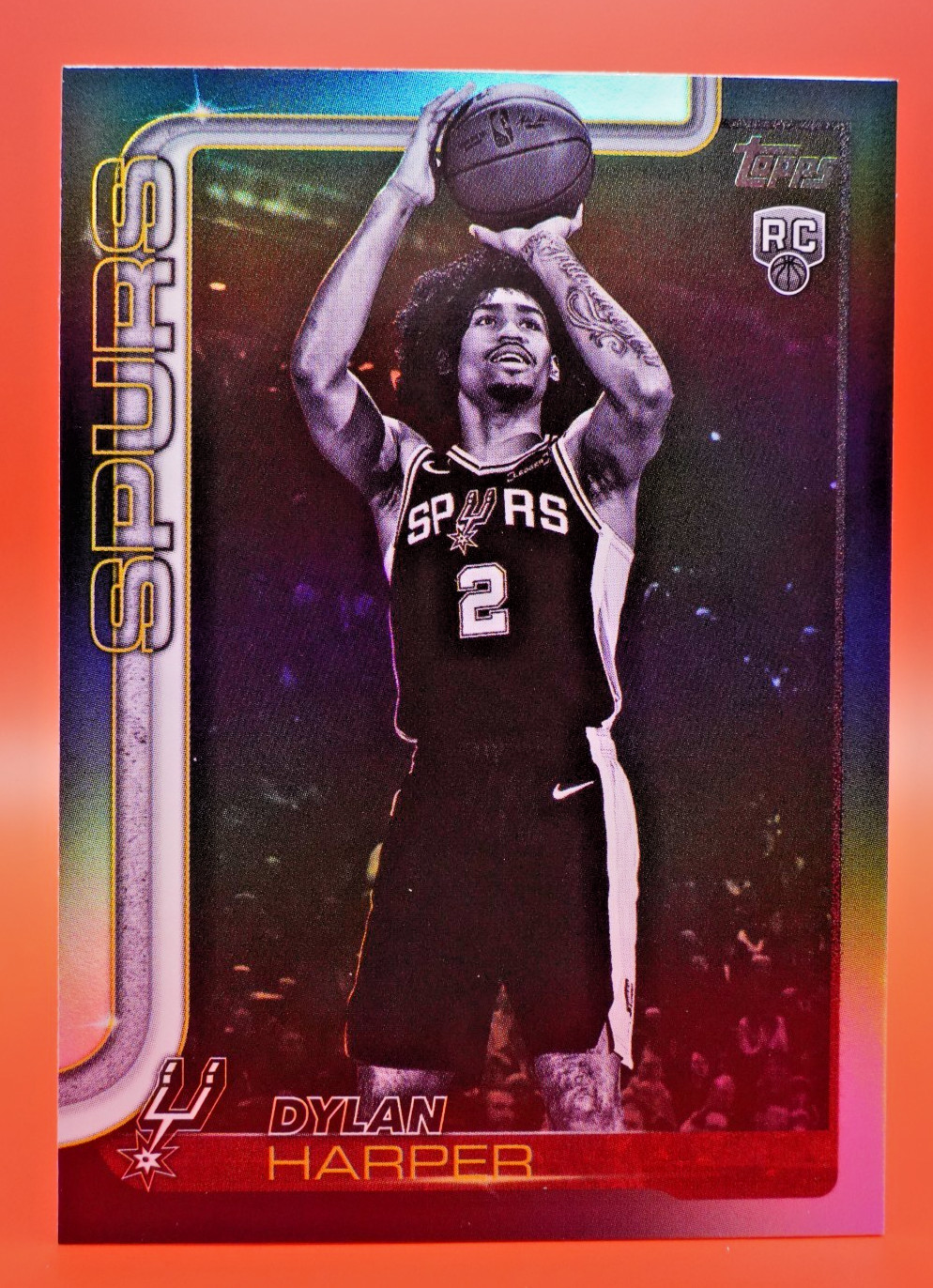 Dylan Harper Blackout RC 2025-26 Topps Black Friday Target #202