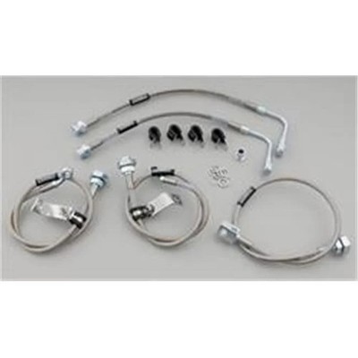 Russel Performance 672430 Brake Lines Street Legal Braided Stainless Steel fo...