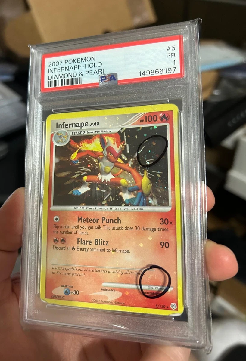 Pokémon TCG Diamond & Pearl Holo Rare Individual Collectible Card
