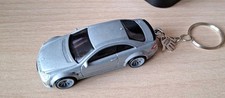 Schlüsselanhänger MERCEDES CLK 63 AMG Black Series HOT WHEELS Modell Auto silber