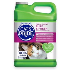 Cat's Pride Premium Lightweight Clumping Litter: Pure  Fresh - Up to 10 Days...