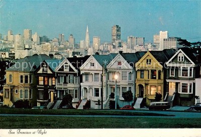 San Francisco California USA at Night
